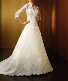 Princess Kate Middleton WEDDING Apparel bridal GOWN Dresses CHEAP HOT