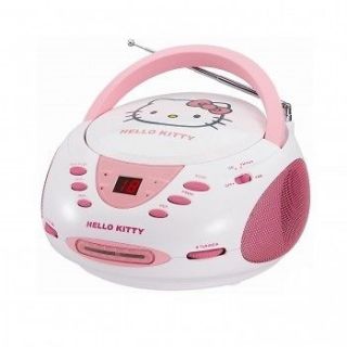 KIDS iPOD iPHONE CD PLAYER AM/FM RADIO AUX IN CONNECT MP3 MUSIC NEW