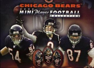 Chicago Sun Times CHICAGO BEARS Mini Player Football Collection, 2006