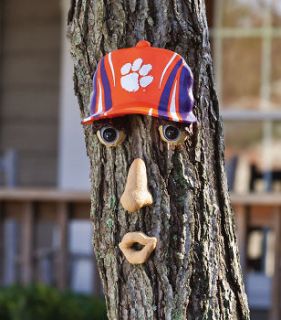 Clemson University Tigers NCAA Forest Face Tree Decoration
