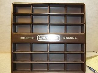 NICE MATCHBOX DISPLAY CASE HOLDS 24 VEHICLES COLLECTOR SHOWCASE NO