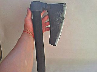 Lbs GOOSEWING BEARDED BROAD AX HEWING AXE RARE   HANDFORGED
