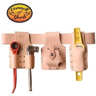 Leather Scaffolders Belt Set with Scaffolding Tools UK