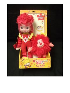 Toy Play Rainbow Brite Red Butler And Romeo Doll 2003 w/Pet New