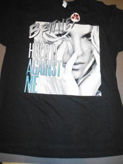 BRITNEY SPEARS Hold It Against Me T Shirt **NEW concert tour music