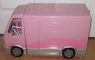 HTF 2006 Mattel Barbie Hot Tub Party Bus RV