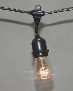 , Vintage Patio Lights   Clear Replacement Bulbs (11 watts/ bulb