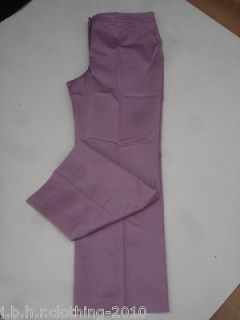 LADIES CASUAL LAVENDER STRAIGHT LEG TROUSERS IN SIZE 18 BY KATHERYN C