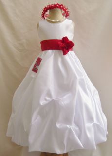 BRIDESMAID TODDLER PAGEANT GOWN BRIDAL PARTY RECITAL FLOWER GIRL DRESS