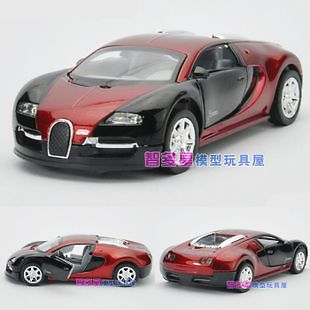 AGB155 Bugatti Veyron sports car sound and light alloy car model toys