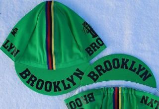 BROOKLYN CLASSIC GREEN CYCLING CAP NEW MINT HAT