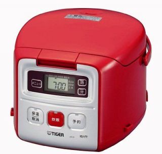 New TIGER rice cooker microcomputer mini cooked Tomato Red JAI H550 RT