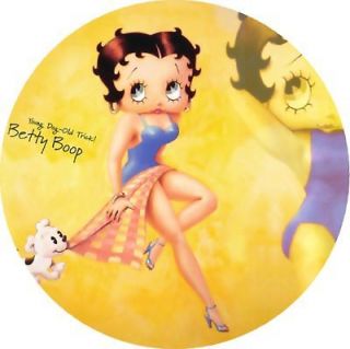 Betty Boop 4   Edible Cupcake Photo Cake 12 Toppers