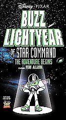 Buzz Lightyear of Star Command: The Adventure Begins (VHS, 2000)