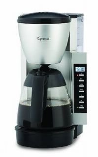 NEW Capresso Specialty Coffee Makers CM 200 Black/Silver Accents