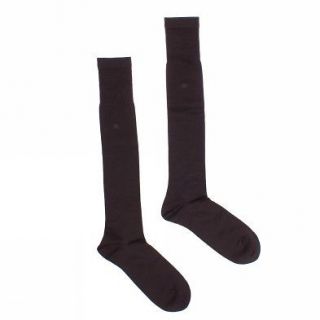 Burlington Leeds Kh [40 46  us 7,5 12] Deep Brown Socks Mens New