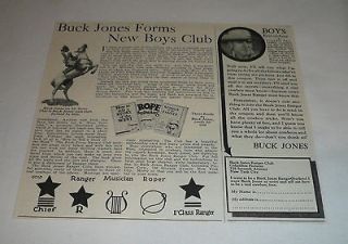buck jones club