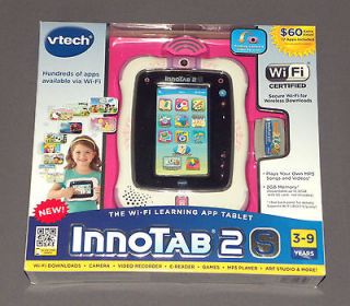 2S Kids Learning Tablet Bundle w 17 Apps Wi Fi, Camera Purple Girls
