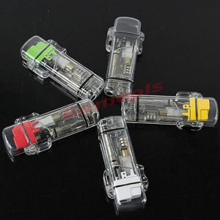 with Flashing Light Outdoor Refillable Butane Gas Cigarette Lighter