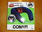 NIB Conair massaging heated neck rest adjustable neck and shoulders