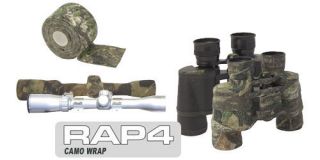 NEW CAMOUFLAGE WRAP for PAINTBALL GUNS & ACCESSORIES
