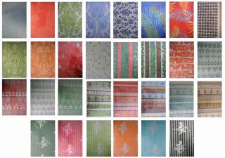 Printed Patterned Luxury Tissue Wrapping Paper luxury 4 sheets
