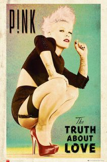 PINK POSTER   The Truth About Love   Alecia Beth Moore OFFICIAL MAXI
