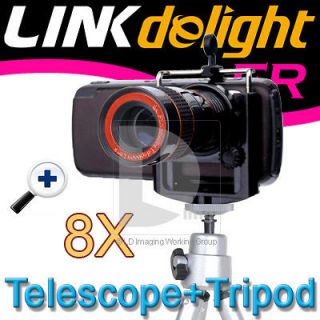 Zoom Telescope Camera Lens +Tripod Holder Fr Mobile Cell Phone etc
