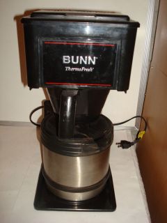 BUNN O Matic Bunn ThermoFresh Model # BT10 B Coffee Maker