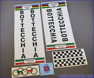 Restoration Decals Kit for Early Bottecchia Campagnolo Vintage +FREE