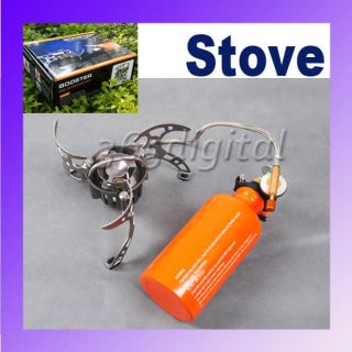 Camping Multi fuel Oil/Gas Cooking Stove+bottle Gear