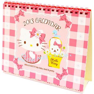 Hello Kitty Desk Calendar Schedule Book Planner Sanrio Japan 2013