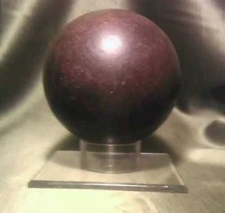 ROUND 2 ARTILLERY CANNON BALL ACRYLIC DISPLAY STAND