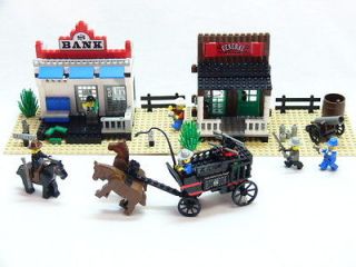 LEGO WESTERN GOLD CITY JUNCTION #6765 100% WITH INSTRUCTIONS