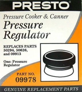 09978 Presto Pressure Regulator Cooker Steamer Gage NIB