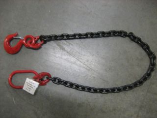 Lifting/Hoist/ Chain Sling/Spreader Single leg,10mmx5 WLL 2Ton New