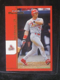 2002 Fleer Maximum Baseball #3 Jim Edmonds Cardinals NMMT 05305