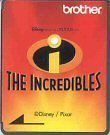 Brother Disney The Incredibles Embroidery Memory Card New