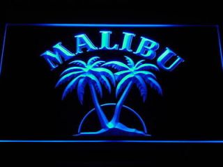 Newly listed a191 b Malibu Rum Bar Pub NEW Neon Light Sign