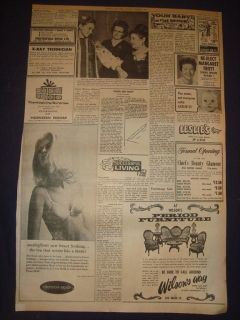 SIMPSONS  GIRDLE BRA CANADIAN NEWSPAPER ADVERT OCTOBER 9 1965