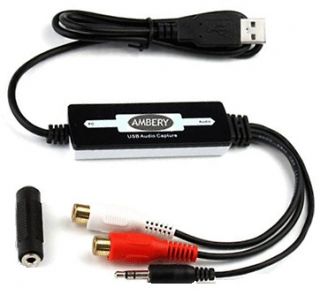 AU DM2 USB Digital Audio Recorder Encoder   Vinyl Cassette To CD/MP3