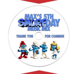 Personalized Movie Birthday Party Perosnalized Favors CD DVD LABELS