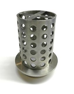 CASTING PERFORATED FLASK VACUUM CASTING FLASK STAINLESS 3 1/2” x 6