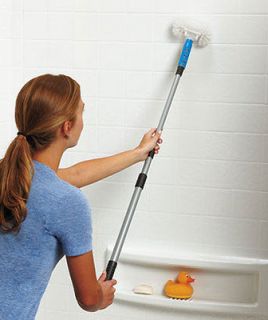 New Telescopic Tub and Tile Scrubber CLEANING SUPPLY EXTENDS YOUR