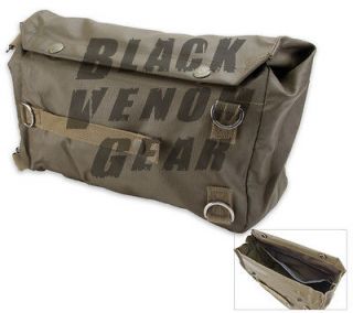 Military Issued Swiss Used Military Surplus Gas Mask Carrying Bag