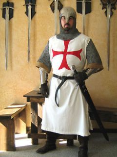 Medieval Knight Heraldry SCA Surcoat Tunic Tabard (T36)