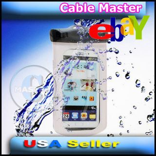 WATERPROOF ARMBAND CARRYING POUCH CASE HIKING BEACH SURF FOR iPHONE 4