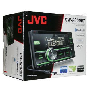 JVC KW R800BT Double DIN CD Player AM/FM Stereo Receiver Bluetooth