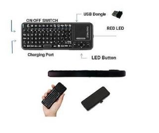 NEW DGTEC Wireless & Mouse Combo+Laser Pointer For Smart TV/Laptop/PC