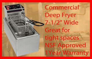 Commercial Countertop Electric Deep Fryer CECILWARE EL6